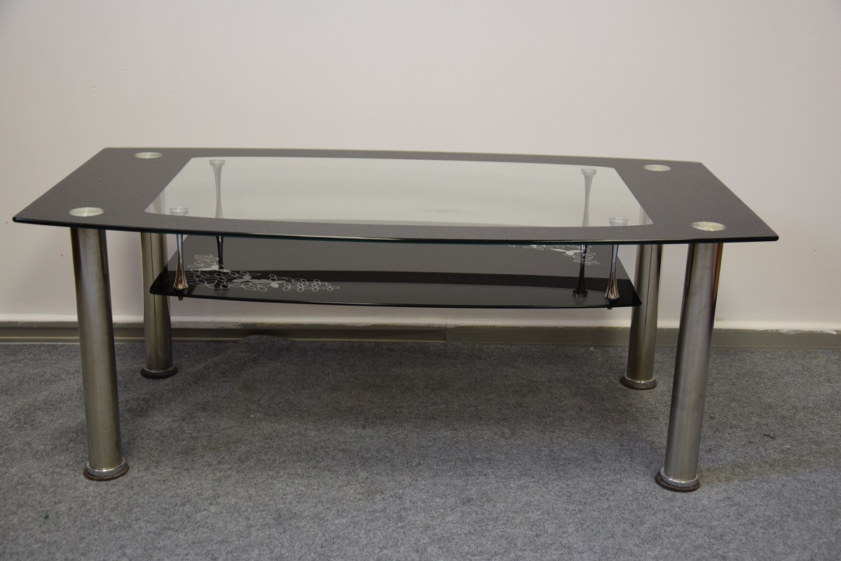 stolik kawowy szklany - jak nowy