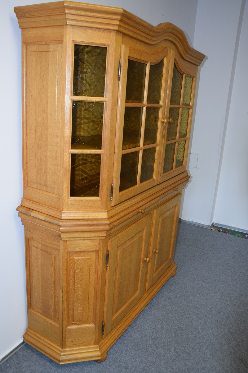 kredens z litego dębu - jak nowy