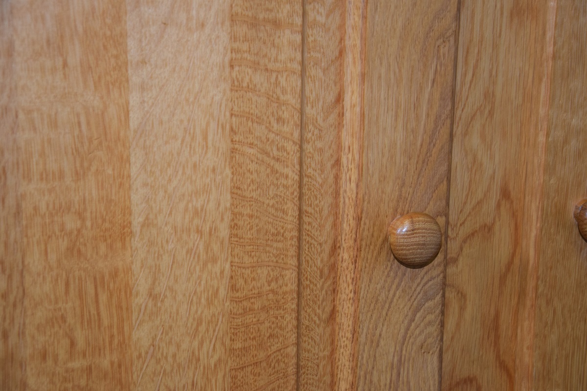 kredens z litego dębu - jak nowy