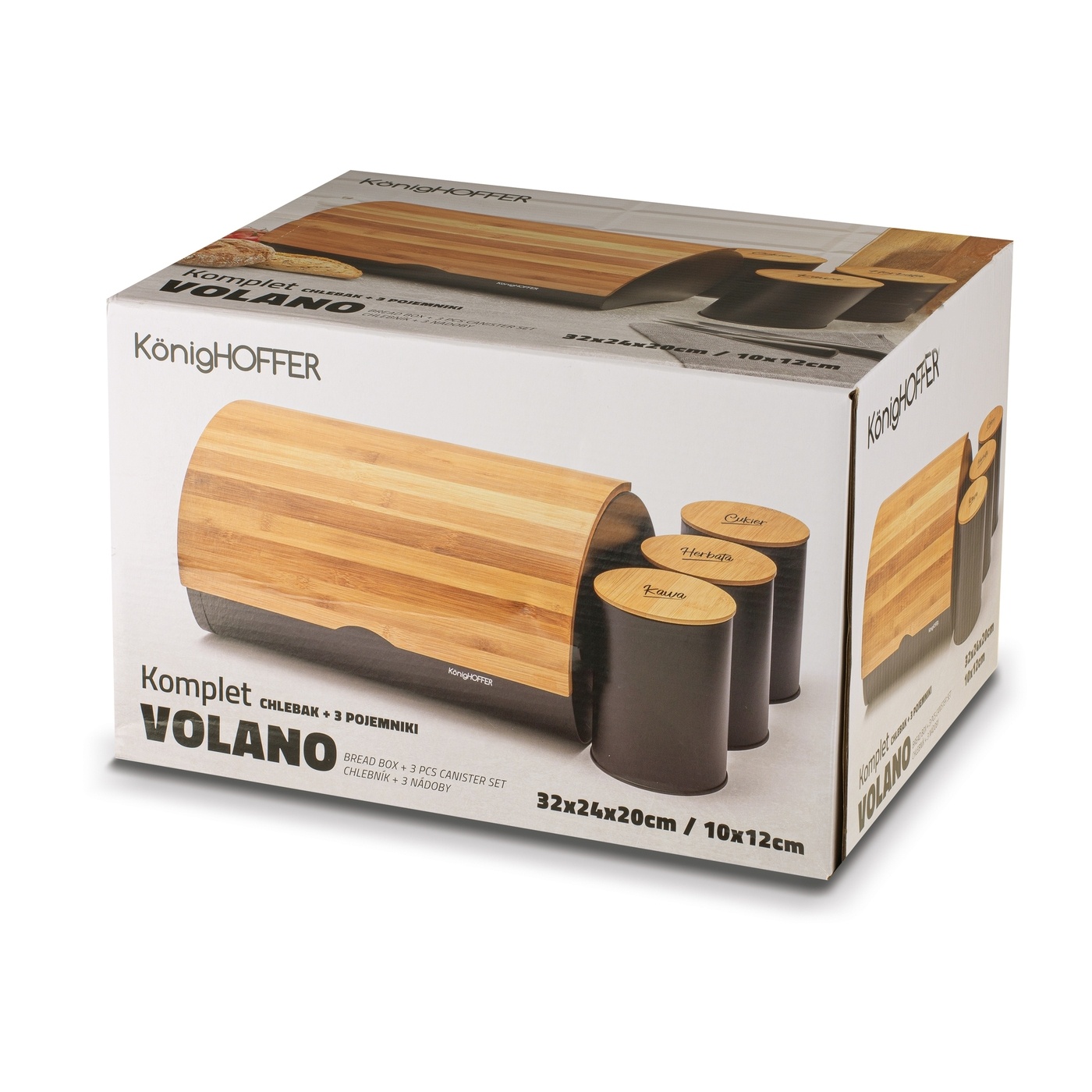 chlebak plus trzy pojemniki