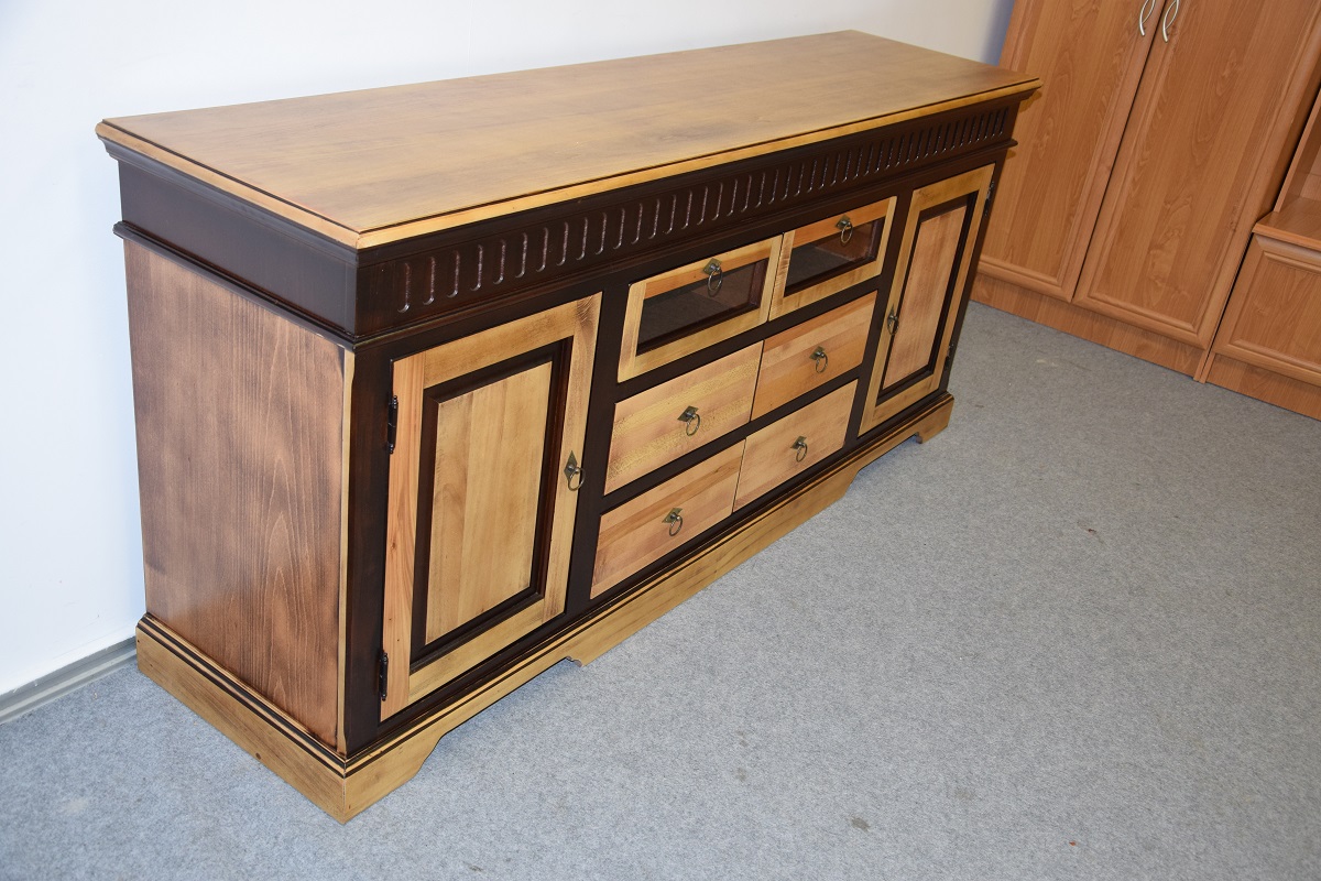 komoda z drewna tekowego - jak nowa