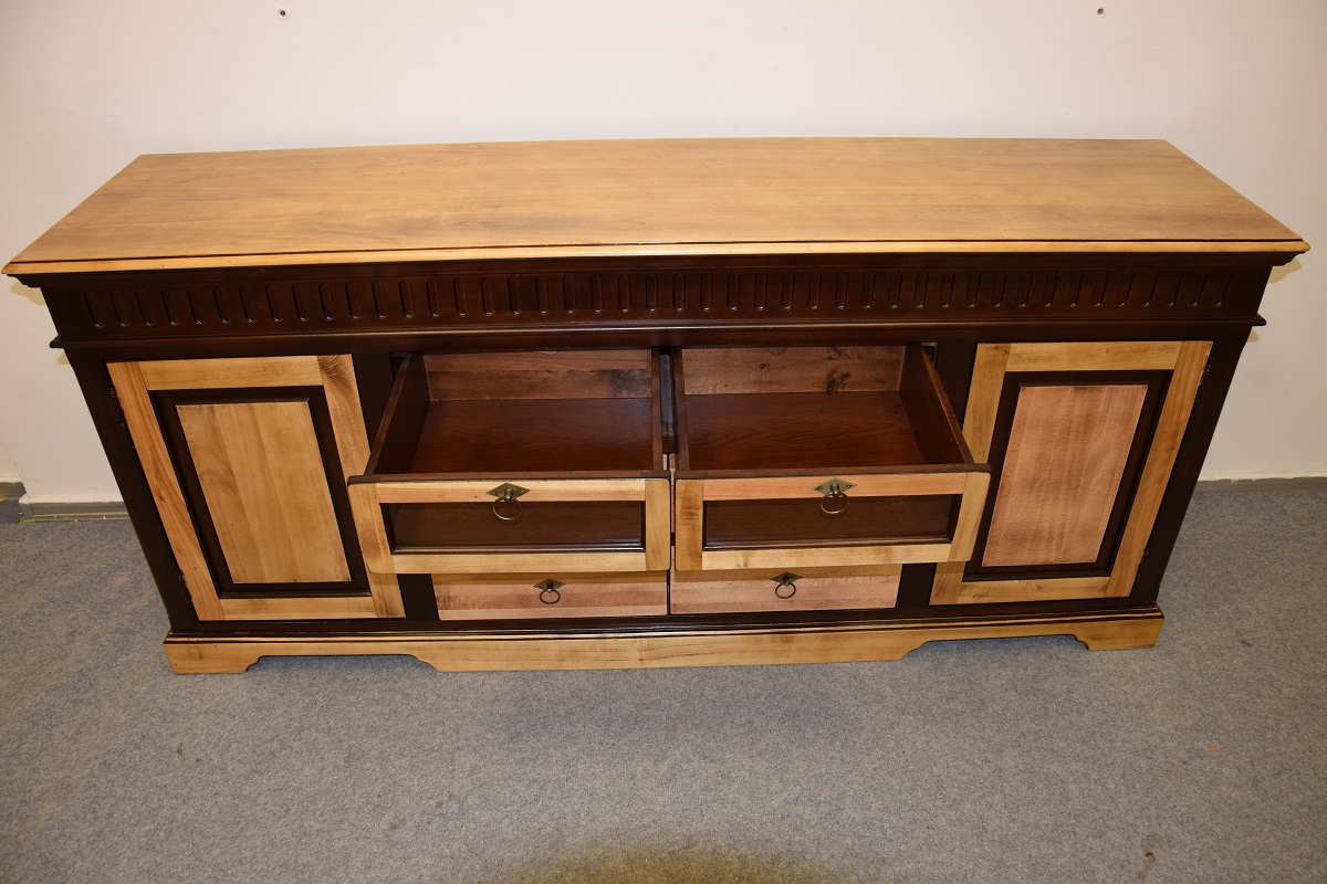 komoda z drewna tekowego - jak nowa