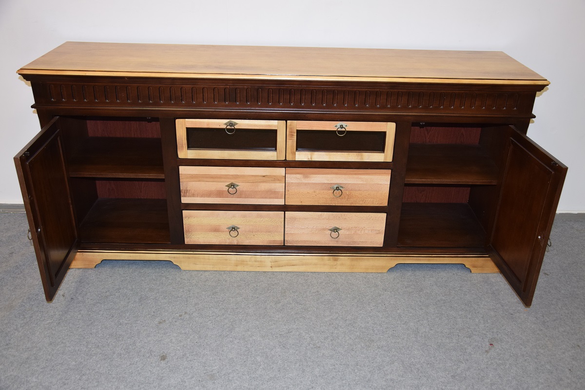 komoda z drewna tekowego - jak nowa