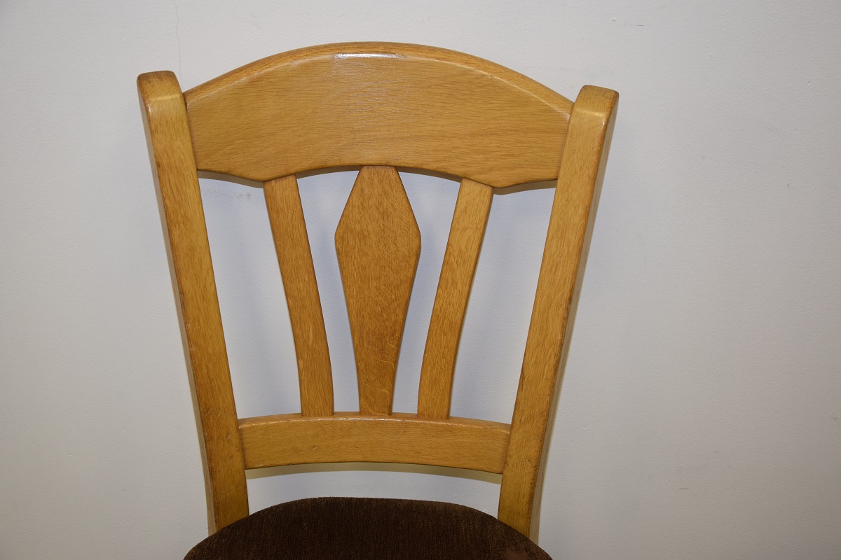 krzesła dębowe 2 sztuki - jak nowe