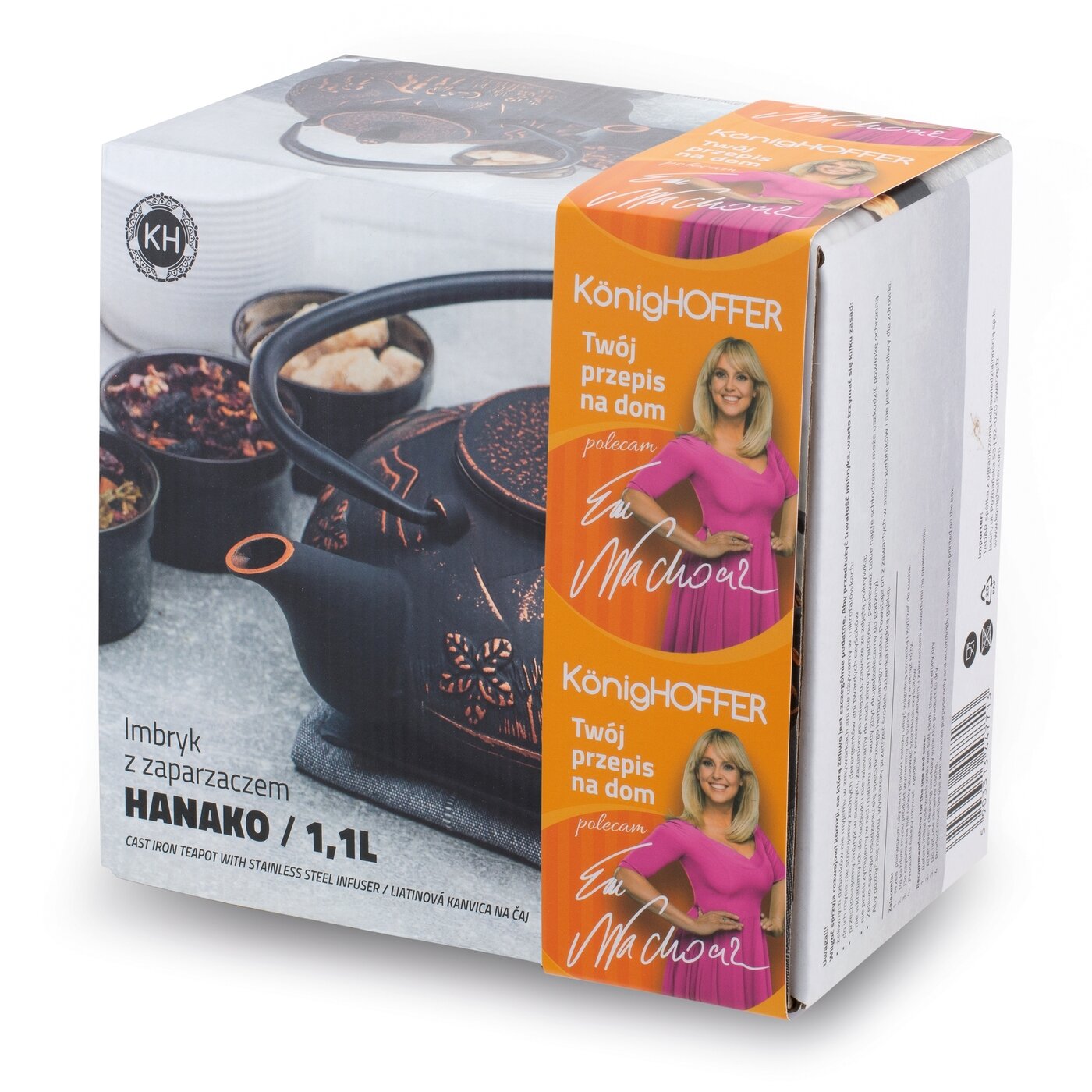 imbryk z zaparzaczem - nowy