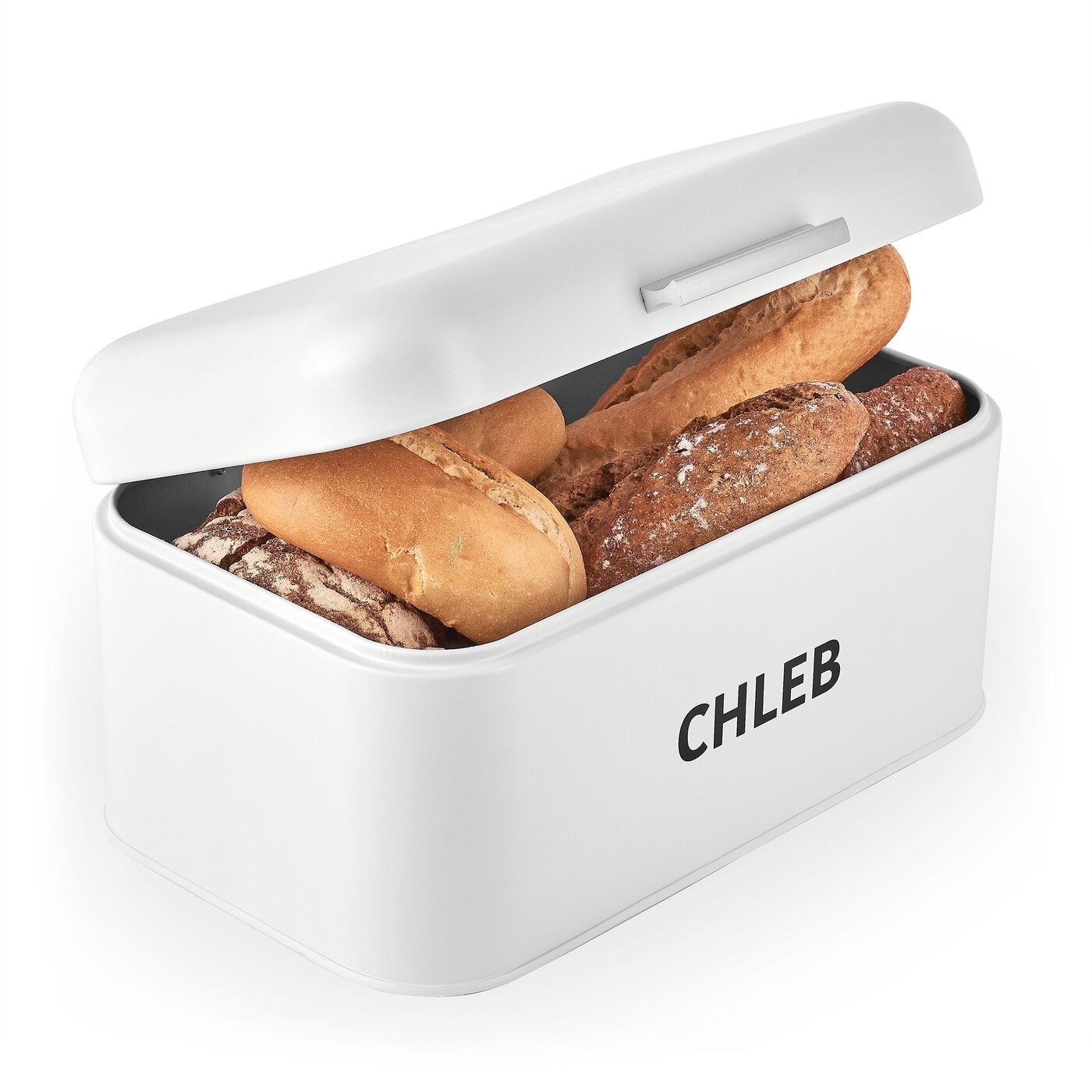 chlebak i dwa pojemniki - komplet nowy