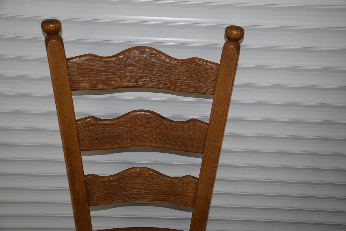 krzesła dębowe 4 sztuki - jak nowe