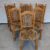 krzesła dębowe 6 szt - super stan