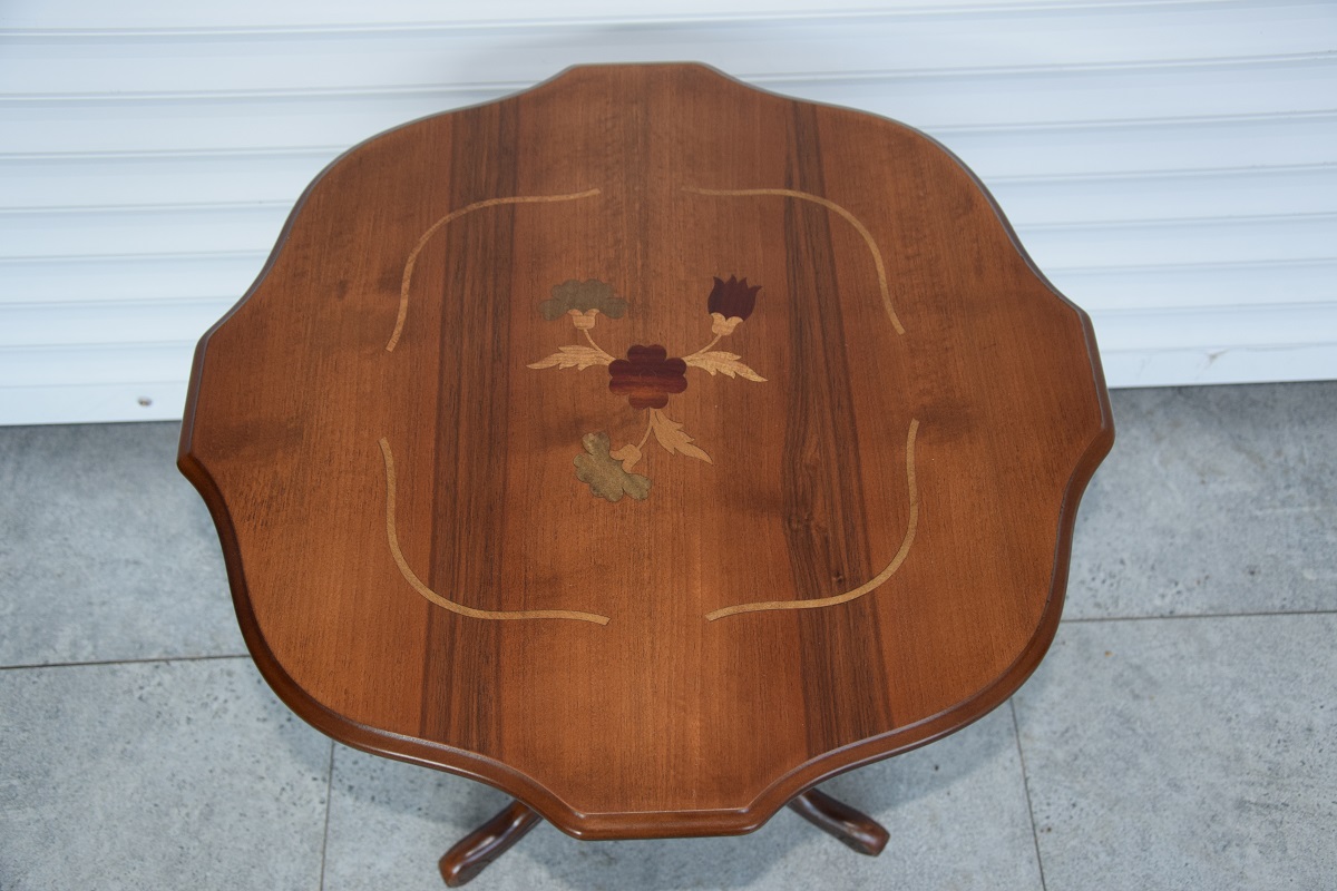 stolik kawowy z intersją - jak nowy