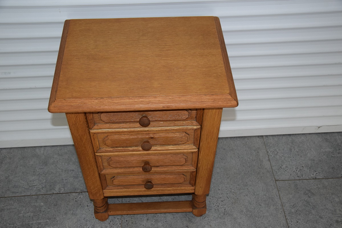 szafka z szufladami z drewna dębowego - super stan