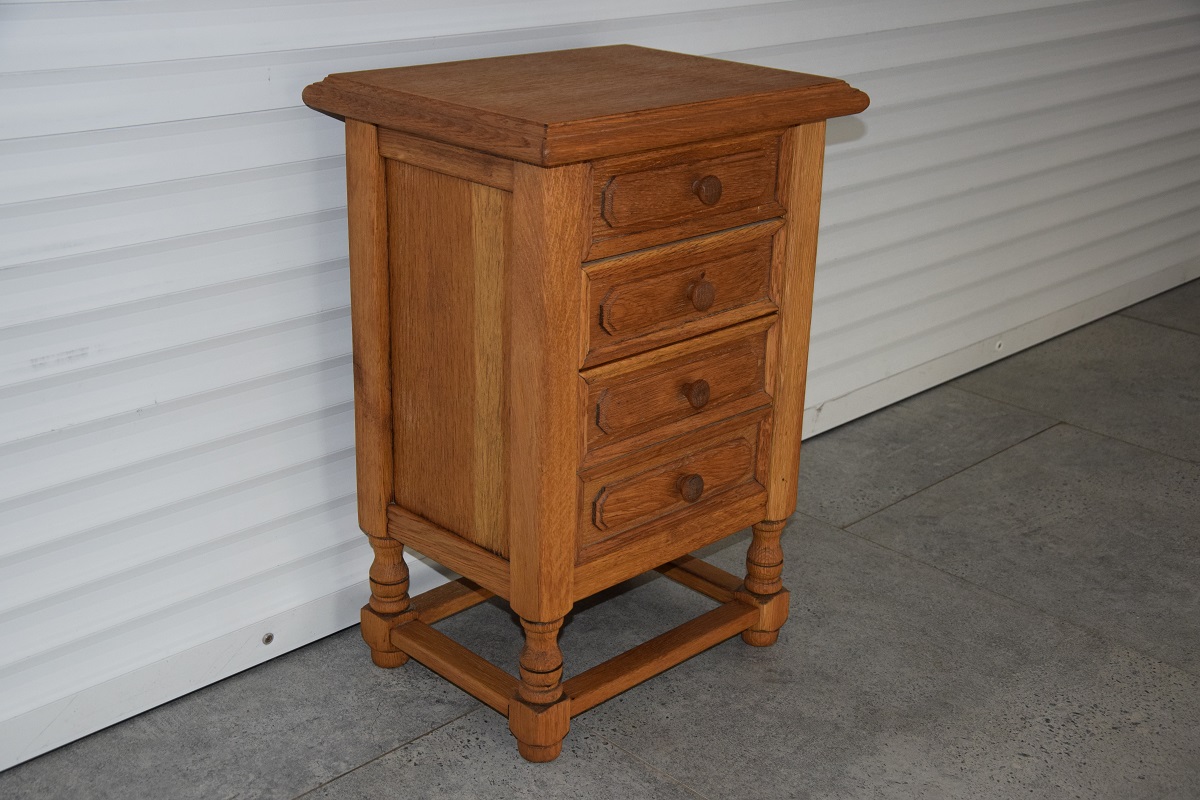 szafka z szufladami z drewna dębowego - super stan