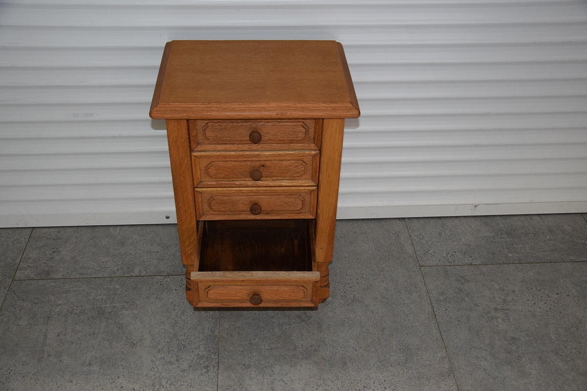 szafka z szufladami z drewna dębowego - super stan