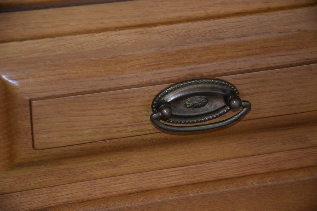 komoda - szafka dębowa - jak nowa