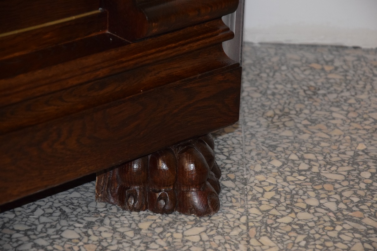 witryna narożna - meble gdańskie - stan idealny