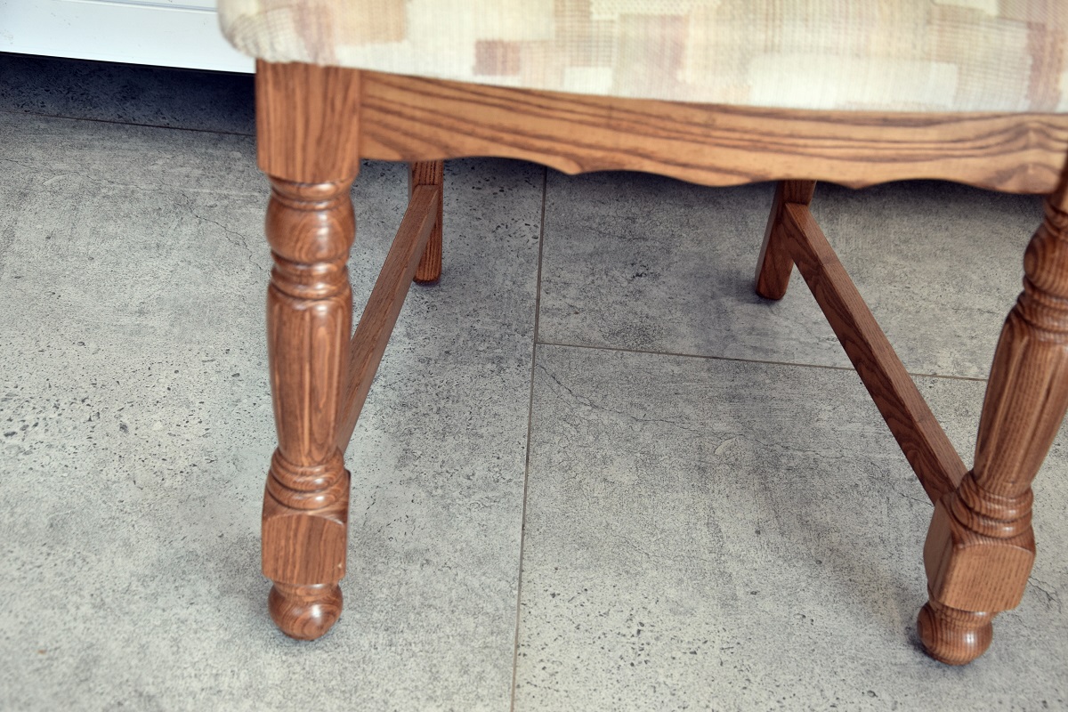 krzesła dębowe 6 szt - jak nowe