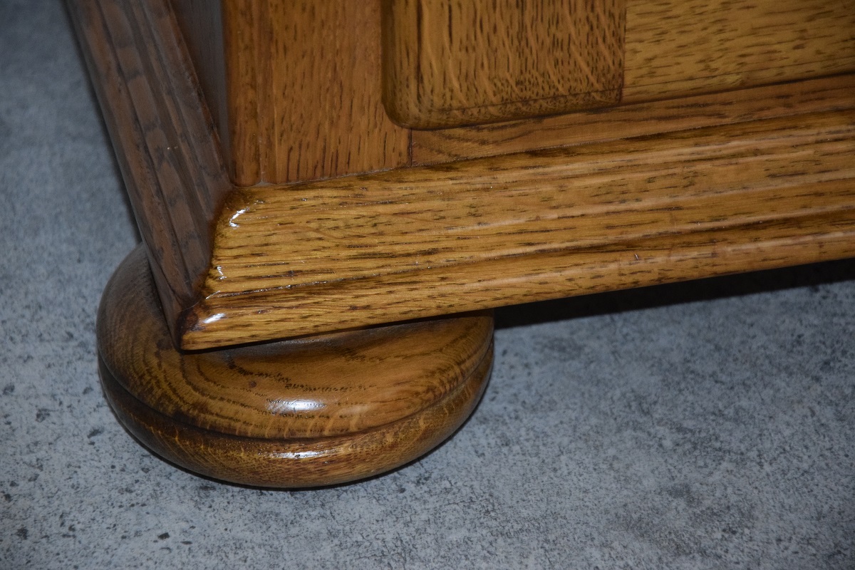 komoda z drewna dębowego - jak nowa